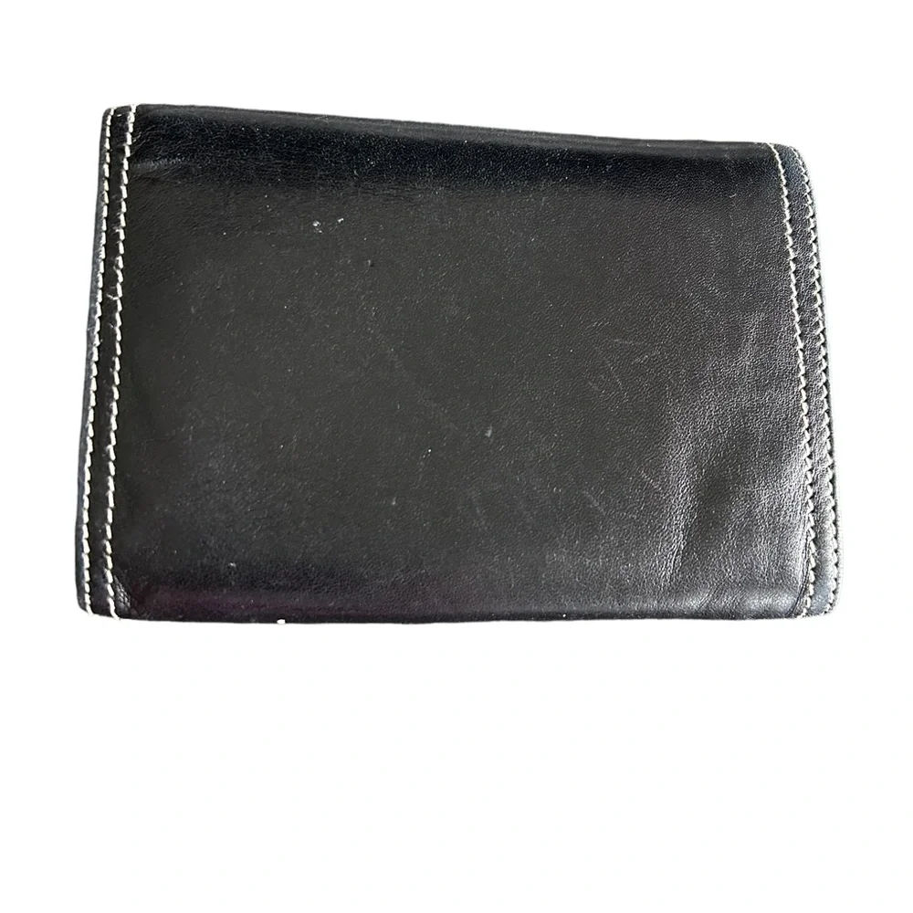 Prada Black Twistlock Wallet